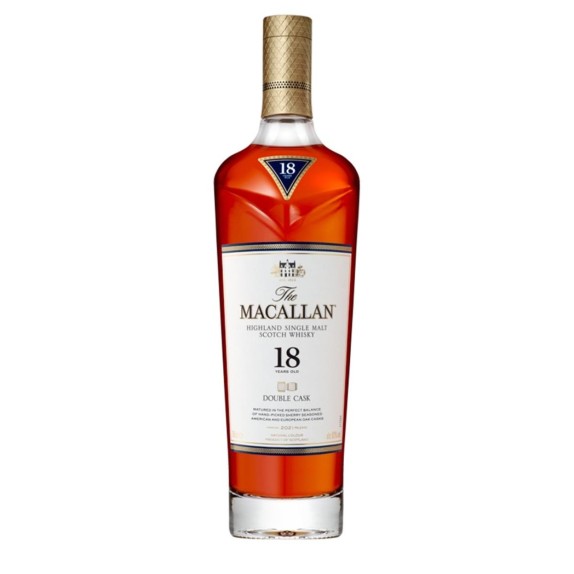 OYIΣKY MACALLAN 18YO DOUBLE CASK 700ML