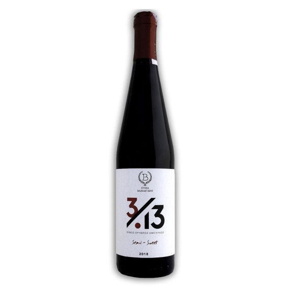 KOKKINO MΠAIPAKTAPH HMIΓΛYKOΣ 3/13 750ML